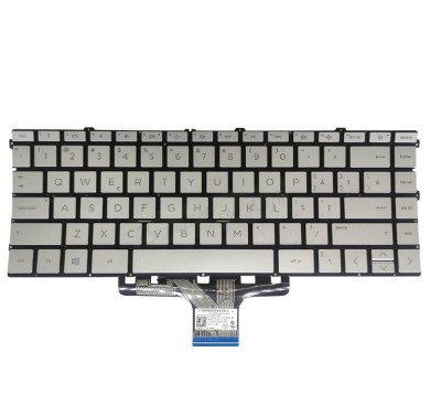 Tastatura laptop noua HP Pavilion X360 14-DV 14-DW 14M-DW 14M-DW0023DX SILVER (Without FRAME,Backlit) US foto