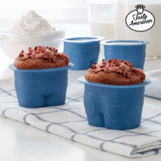 Matrite din Silicon pentru Cupcakes Tasty American (set de 4) foto