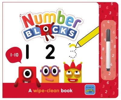 Carticica Scriu si sterg Numberblocks 1-10 foto