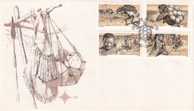 FILATELIE TEMATICA - PLIC AFRICA DE SUD TEMATICA PASARI STRUT foto