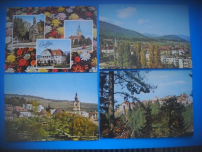 HOPCT LOT 3399 -4 CARTI POSTALE-RUPEA-SACELE-RASNOVCODLEA-JUD-BRASOV-CIRCULATE foto