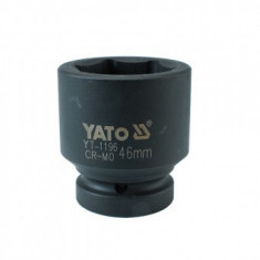 Cheie hexagonala tubulara de impact Yato YT-1196, prindere 1”, 46 mm