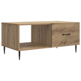 vidaXL Masă de cafea Stejar Artizanal 90 x 50 x 40 cm Lemn prelucrat 894964