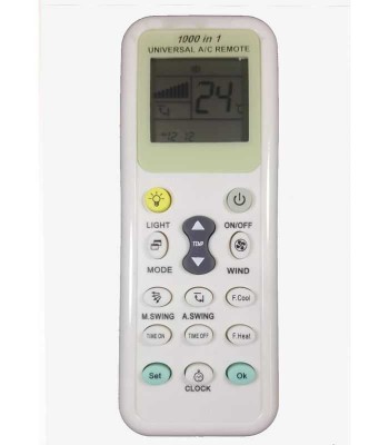 Telecomanda Aer Conditionat Honsen 1000in1 Universala cu 1000 de coduri are aceleasi functii ca originala (245) foto