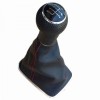 Maneta Schimbator VW Golf IV MK4 (1999-2004) - 5 Viteze, 23mm, Negru cu Cusatura Rosie