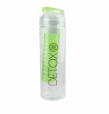 Cumpara ieftin Sticla Detox cu infuzor pentru fructe,Verde, 650 ml