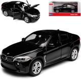 MASINUTA METALICA BMW X6M NEGRU SCARA 1 LA 24