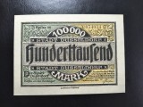 GERMANIA /DUSSELDORF 100.000 MARCI 1923 UNC