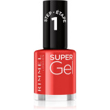 Rimmel Super Gel gel de unghii fara utilizarea UV sau lampa LED culoare 097 Party Till Sunset 12 ml