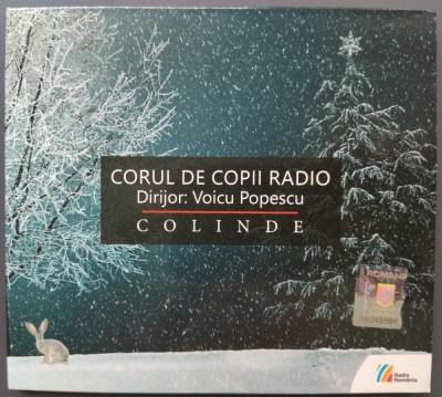 CD ORIGINAL DIGIPACK: CORUL DE COPII RADIO - COLINDE (2018) [Dirijor VOICU POPESCU] foto