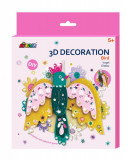 Cumpara ieftin Set creativ - Decoratiune 3D Pasare | Avenir