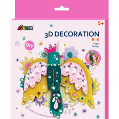 Set creativ - Decoratiune 3D Pasare | Avenir