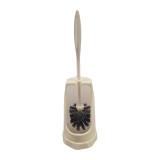 Cumpara ieftin Perie WC cu suport, din plastic, Y079, alb