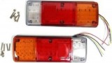 Lampa Stop LED 12V Universal ST0167, 5 functii: Pozitie, Frana, Semnalizare, Mers Inapoi, Catadioptru, 40x16 cm