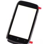 Touchscreen Nokia Lumia 610 + Rama Black, Inlocuire Ecran, Componenta Display