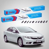 Cumpara ieftin Ștergătoare Honda Civic IX FB Sedan 2011-2015 | Set Față Flat Premium &ndash; TeamCar&reg;