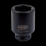 Cheie Tubulară Impact 36mm 3/4" Cr-Mo Profesională cu Fosfat Negru și Prindere &icirc;n 6 Puncte