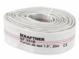 Furtun de apa 1.5", 20 m, pentru motopompe si pompe de apa, KRAFTNER KF-2518