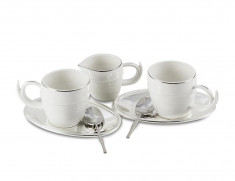 Luxury Coffee Set for 2 by Chinelli - Made in Italy foto