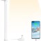 Lampa de birou LED Lepro PR310003 control Touch, 3 moduri, 15W, 655 Lumeni, USB, Alb