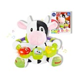 Jucarie interactiva bebe cu activitati si lumini 20 cm - Vacuta, Reig Musicales