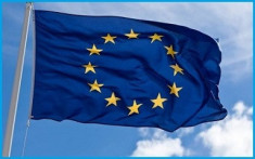 Steag UE Uniunea Europeana 150 cm/ 90 cm foto