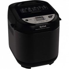 Masina de paine Tefal Pain et Tresors Maison PF251835, 700 W, 1000 g, 22 programe, Negru