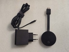 Chromecast Google Chromecast Ultra Model model NC2-6A5-D 4K HDR Streaming foto