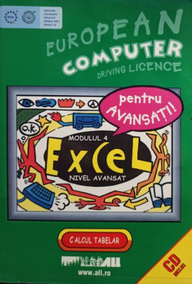 European computer driving licence - Excel modulul 4 pentru avansati foto