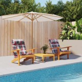 vidaXL Tablă de șah cu pernă 2 pcs model roșu carouri