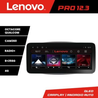 Navigatie Smart For Two 2015- K-Smart15 Lenovo PRO 8+256 12.3 inch qled android 4G DSP gps internet a CarStore Technology foto