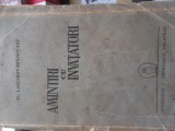 AL. LASCAROV - MOLDOVANU - AMINTIRI CU &Icirc;NVĂȚĂTORI