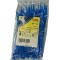 Set 100 buc colier cablu 140x3.6mm din plastic albastru Cobra 9134
