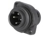 Conector circular soclu tată IP67 4 pini 400V