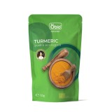 Turmeric Pudra Bio Obio 125g, Curcuma, Condiment Natural, India, Agricultura Ecologica Certificata