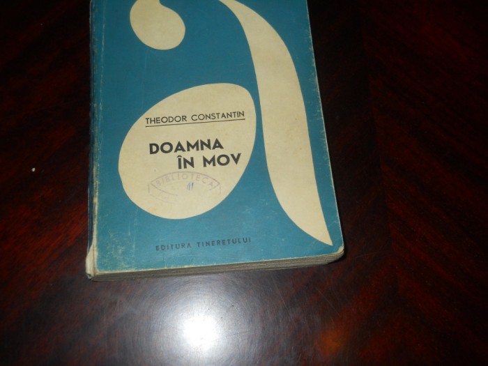 THEODOR CONSTANTIN - DOAMNA IN MOV, 1966