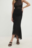 Answear Lab fustă culoarea negru, maxi, creion
