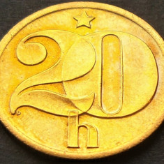 Moneda 20 HALERU - RS CEHOSLOVACIA, anul 1980 *cod 2006