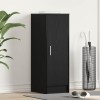 VidaXL Dulap pentru pantofi Stejar negru 32 x 35 x 92 cm Lemn compozit 862685