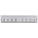 Ampa LED cu senzor de miscare, din aluminiu, 8 led-uri puternice,magnetica