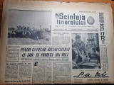 Scanteia tineretului 27 august 1963-art. regiunea arges,timisoara ,deva,galati