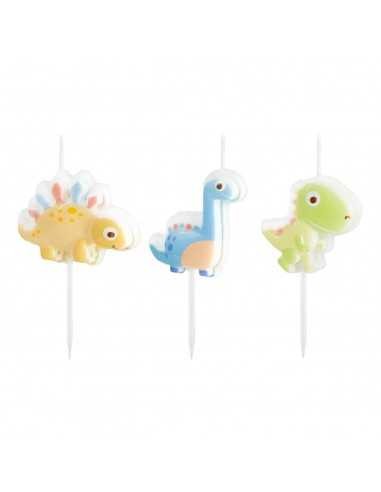 Set 3 lumanari dinozauri