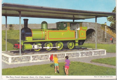 bnk cp Trenuri - Slieve Callan - West Clare Railway Engine , Ennis foto
