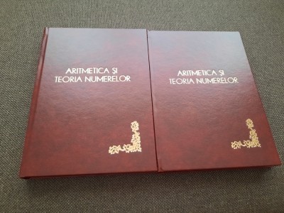 EUGEN RUSU ARITMETICA SI TEORIA NUMERELOR 2 VOLUME LEGATE DE LUX RF12/0 foto