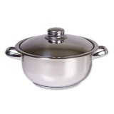 Oala inox Cocinera Floria, 2 l, nr 20, capac inox, Zilan