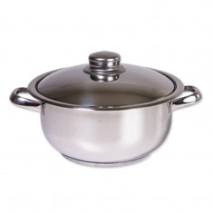 Oala inox Cocinera Floria, 2 l, nr 20, capac inox