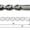 Burghiu pentru beton SDS PLUS 22x460 mm lungime de lucru 375 mm