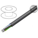 Cablu LiYY 8x26AWG neecranat 300V Cu Gri &Icirc;nchis