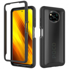 Husa Techsuit 360 Pro Xiaomi Poco X3 / X3 NFC / X3 Pro Negru