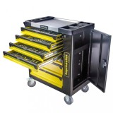 Cumpara ieftin Dulap pentru scule 7 sertare echipat 182 piese TopMaster Pro